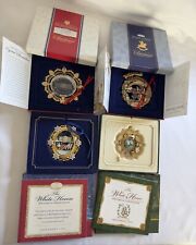 lot of 4 white house historical association Christmas ornament 2002-2005  picture