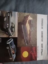 1968 Dodge Charger RT/Coronet RT Dart GT Sport Dealership Sales Brochure Scat PK picture