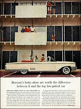 1960 Mercury Park Lane convertible car motel dogs classic photo print ad adl75 picture