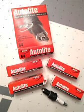 Autolite Nascar 64 Spark Plugs (4) NEW picture
