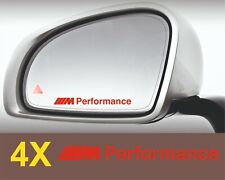 M performance bmw decals stickers for side mirrors 4pcs emblem logo graphics new picture