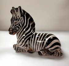 Vintage Italian Zebra Ceramic Figurine - 7