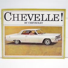 1964 CHEVROLET CHEVELLE DEALER SALES BROCHURE picture