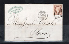 LETTER WITH STAMP NO. 16 BAYONNE 1859 picture