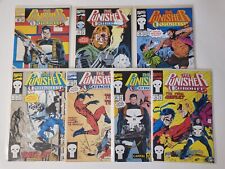 1992 Marvel The Punisher Eurohit  Complete Set 1 - 7 64 65 66 67 68 69 70 picture