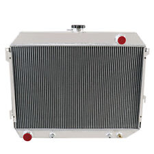 For 1970-1972 Dodge Charger Coronet Plymouth GTX V8 Aluminum 3 Row Radiator picture