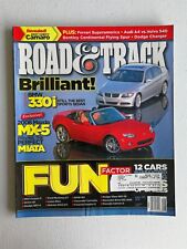 Road & Track August 2005 BMW 330i - Bentley Continental - Dodge Charger Daytona picture