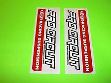 KX KXF RM RMZ YZ YZF CR CRF 125 250 450 PRO CIRCUIT RACING SUSPENSION STICKERS # picture