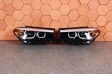 BMW 5 G30 G31 COMPLETE HEADLIGHTS LED FRONT RIGHT LEFT LHD SET 2019 r. picture