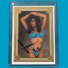 VINTAGE 1993 SCREAM QUEENS 3 CARD SIGNED JASAE #64 picture