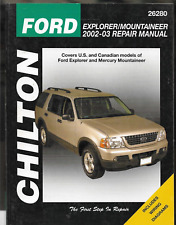 CHILTON FORD EXPLORER MOUNTAINEER U.S. CANADIAN MODELS 2002-03 Repair Manual picture