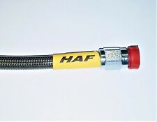 HAF - HF30343C - Universal Clear Cover Braided Stainless Steel Brake Line, 43in picture