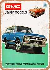 METAL SIGN - 1972 GMC Jimmy Models Vintage Ad picture