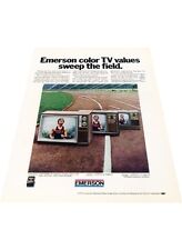 1972 Emerson TV Television Olympic Sport - Vintage Advertisement Print Ad J405 picture