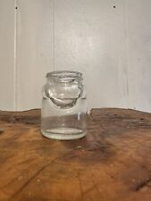 Vintage Schaeffer’s Skrip Glass Ink Bottle with a built-in Inkwell.  picture