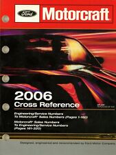 2006 Ford Motorcraft Cross Reference Paper Catalog picture