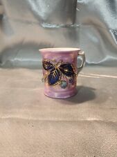Antique Hand Painted Porcelain German Coffee Tea Mug Ft. Dodge IA picture