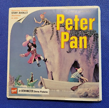 GAF COLOR Vintage B372 Walt Disney's Peter Pan Movie view-master 3 Reels Packet picture