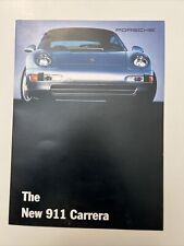 1994 Porsche 911 Carrera Brochure Folder Coupe Cabriolet Excellent Original 94 picture