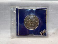 VINTAGE DISNEYLAND 35 YEARS OF MAGIC 1955-1990 COLLECTOR COIN IN ORIGINAL POUCH picture
