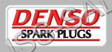 DENSO SPARK PLUGS EMBROIDERED PATCH IRON/SEW ON ~3-3/4