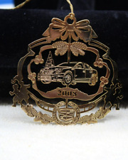 Cadillac Christmas Ornament 24kt Gold Finish - 2008 picture