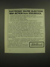 1981 Edelbrock Vara-Jection System Advertisement picture