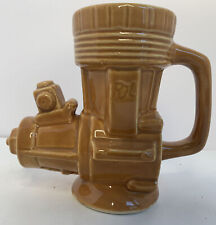 Vintage collectible Daga Hawaii RJL model airplane engine motor ceramic mug  picture