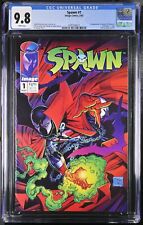 Spawn #1 CGC NM/M 9.8 White Pages McFarlane 1st Appearance Al Simmons picture