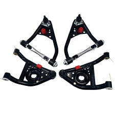 Front Tubular Upper & Lower Control Arms Set for Chevy Camaro Nova Buick Apollo picture