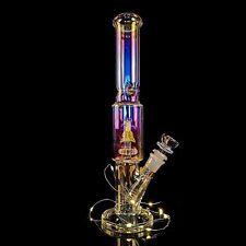 13 Inch Heavy Glass Bongs Percolator Water Pipe Smoking Hookah 14mm Bowl Thick picture