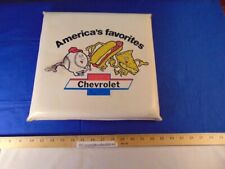 1975 1976 Chevrolet Chevy Seat Cushion America's Favorite Baseball Hot Dog Apple picture