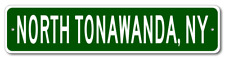 NORTH TONAWANDA, NEW YORK City Limit Sign - Aluminum picture