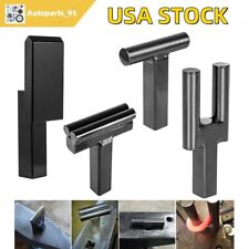  4PCS 1 INCH BLACKSMITH ANVIL HARDY TOOL SET  picture