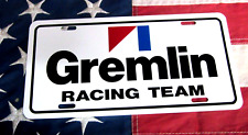 AMC GREMLIN RACING TEAM LICENSE PLATE TAG 1970 1971 1972 1973 1974 1975 1976 77 picture
