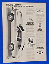 1975 CHEVROLET CAMARO HIGH ENERGY IGNITION ORIGINAL PRINT AD SHIPS FREE (LOT BW) picture