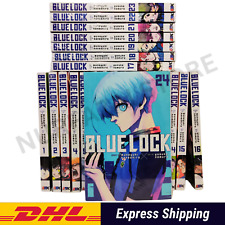 Manga Blue Lock FULL SET (Vol.1-24) by Yusuke Nomura ENGLISH VERSION Comics NEW picture