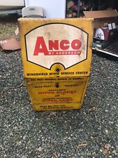 Large VINTAGE ANCO WIPER DISPLAY SERVICE CART PARTS CABINET SIGN 45x24x24 picture