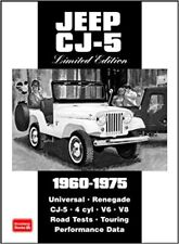 JEEP CJ5 BOOK CJ 5 CJ-5 V6 V8 DATA BROOKLANDS 1960-1975 Road Test picture