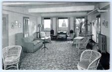 1942 DODGE HOTEL CAPITOL HILL WASHINGTON DC ROOM INTERIOR NO TIPPING POSTCARD picture