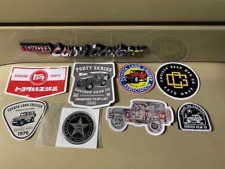 Lot of 8 Toyota Land Cruiser DECALS Patch FJ40 picture