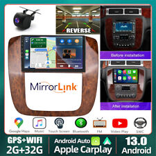 For GMC Yukon Chevy Tahoe Suburban Apple Carplay Car Stereo Radio GPS Android 13 picture