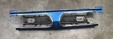 1967 1968 Plymouth Barracuda Grill Set With Panal & Lights OEM Original Mopar picture
