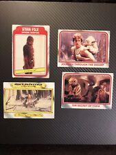 Lot of 4 Cards 1980 Topps Star Wars THE EMPIRE STRIKES BACK #5, 60, 63, 123 picture