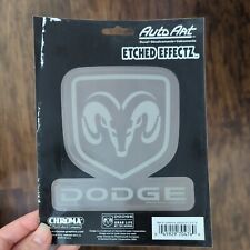 Chroma Auto Art Etched Effectz 2004 Dodge Ram Decal Made In USA picture
