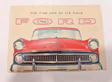 1955 Ford Fairlane Prestige Sales Brochure Booklet Catalog Old Original picture
