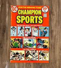 Champion Sports #1 - The Kid who Beat the Oakland A's (DC Comics, 1973) picture