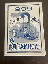 Rare Vintage Steamboat 999 Playing Card Deck picture