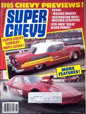 CHEVY POWER PARTS - SUPER CHEVY MAGAZINE, NOVEMBER 1984, VOLUME 13, NUMBER 11 picture