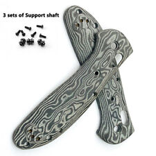 EDC 2PCS Handle Patch Micarta Scales for Benchmade Griptilian 551 Folding Knife` picture
